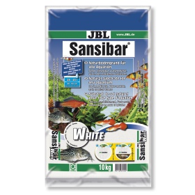 JBL Sansibar White 10kg - fine substrate for tanks